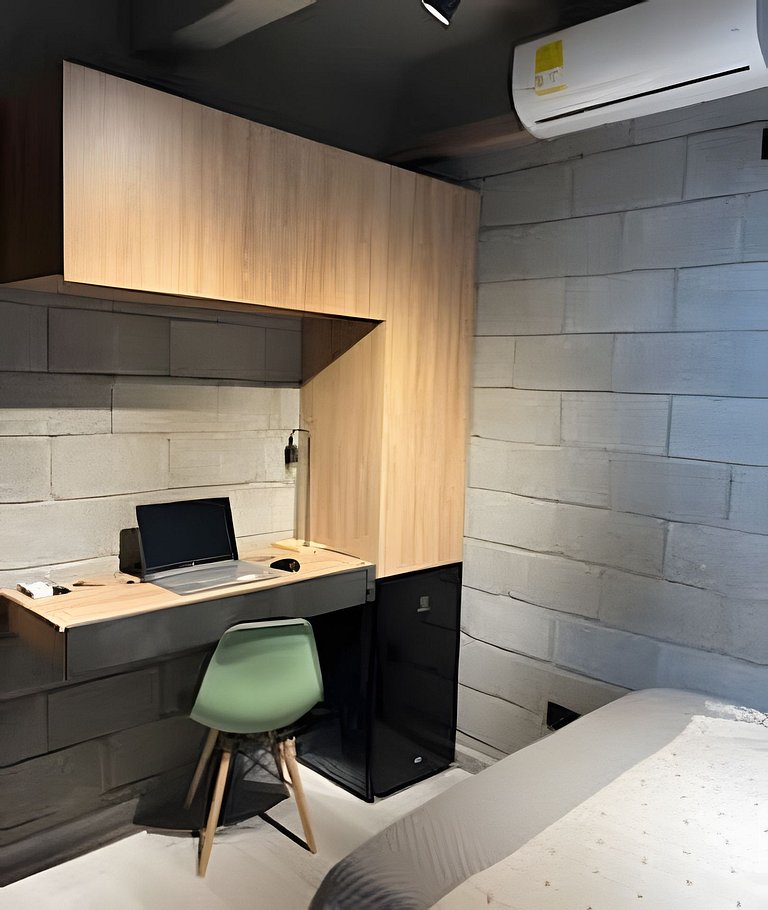 Cozy Industrial Hub | Focus & Work | HighSpeedWiFi