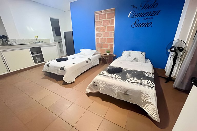 Twin Heritage Studio | 2 Beds + AC + Wi-Fi