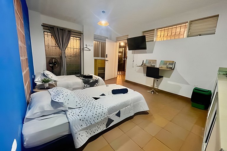 Twin Heritage Studio | 2 Beds + AC + Wi-Fi