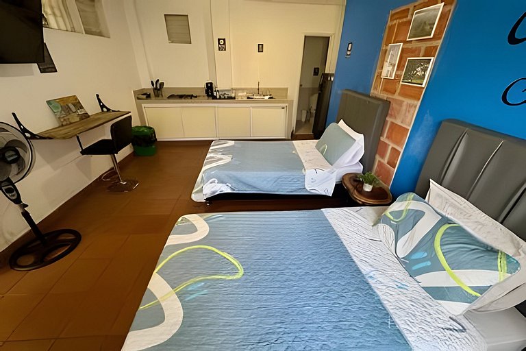 Twin Heritage Studio | 2 Beds + AC + Wi-Fi