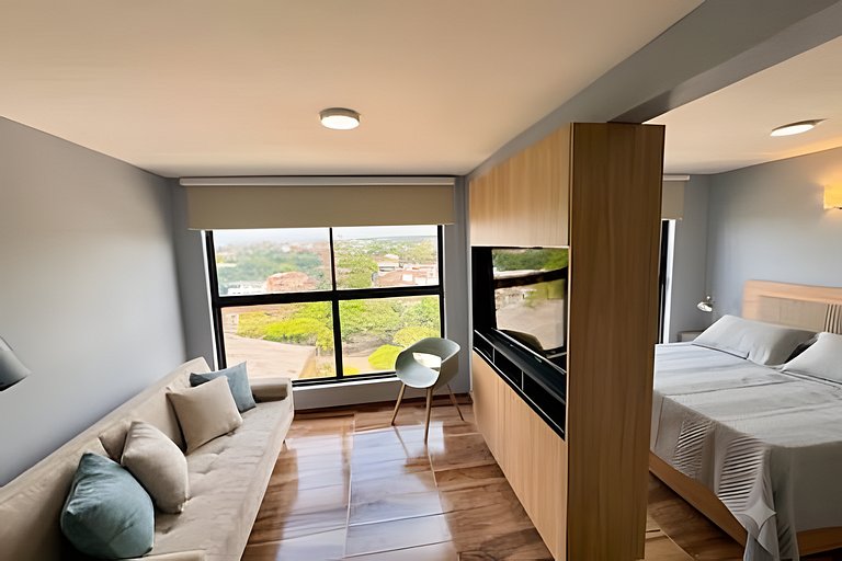 Premium Studio | AC + WIFI | Refugio Sur Cali