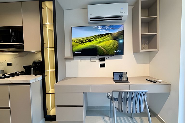 Estudio Exclusivo|Chipichape & Gastronomía|AC+WIFI