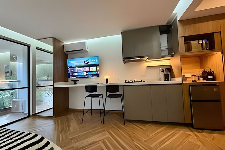 Apartamento industrial chic en Cali|AC+WIFI |Cafe