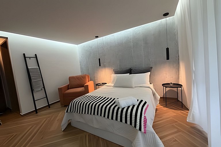 Apartamento industrial chic en Cali|AC+WIFI |Cafe