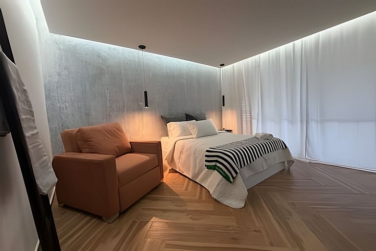 Apartamento industrial chic en Cali|AC+WIFI |Cafe