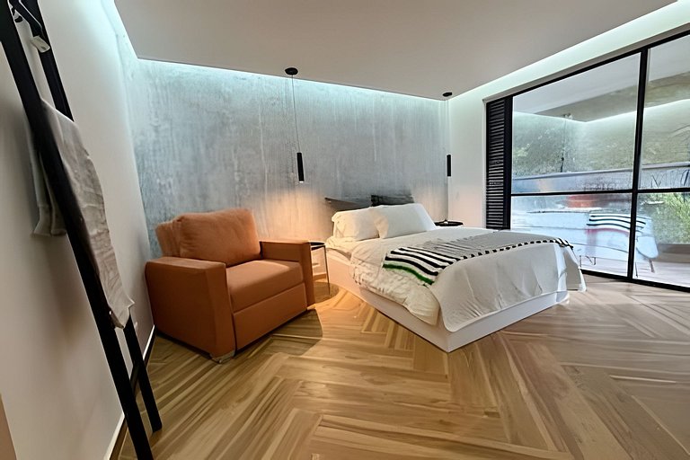 Apartamento industrial chic en Cali|AC+WIFI |Cafe