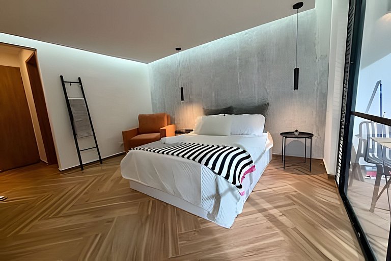 Apartamento industrial chic en Cali|AC+WIFI |Cafe