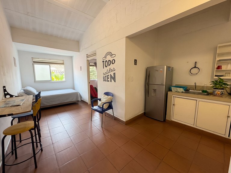 Suite Urbana con Cocina | Wi-Fi + AC