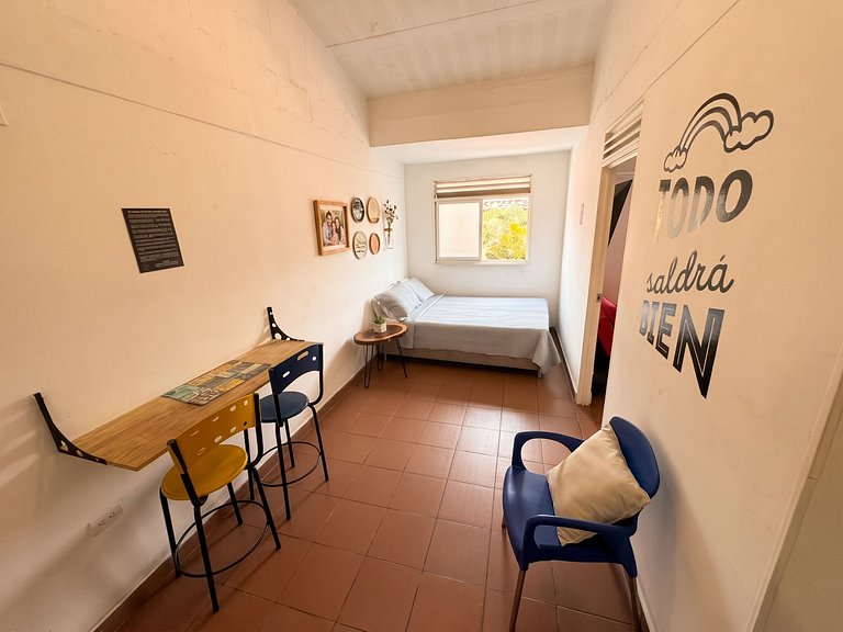 Suite Urbana con Cocina | Wi-Fi + AC